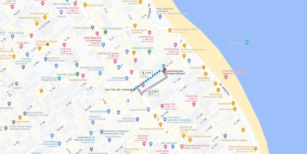 Jgd94 - Ao Lado Do Calcadao, Climatizado, Wi-Fi Apartment Balneario Camboriu Ngoại thất bức ảnh
